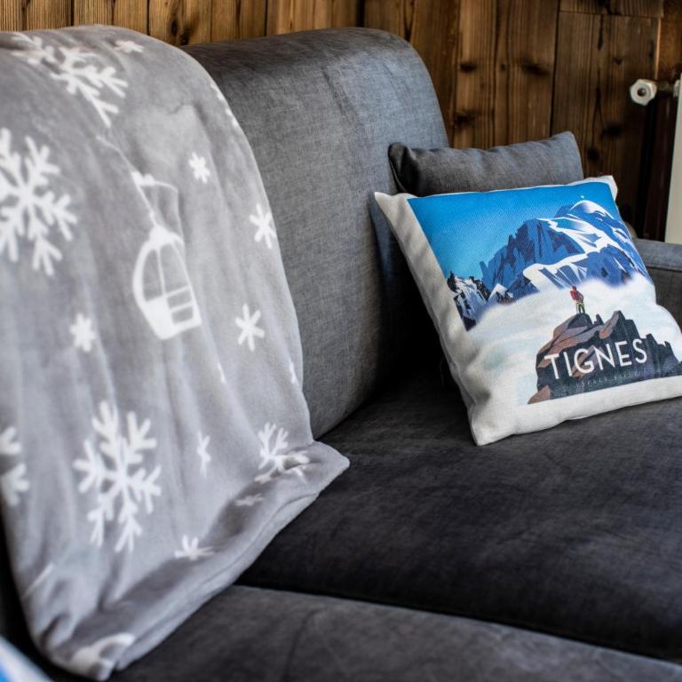 Mountain Break coeur du Val Claret pieds des pistes- Tignes - Lit queen size - Monolocale - 14