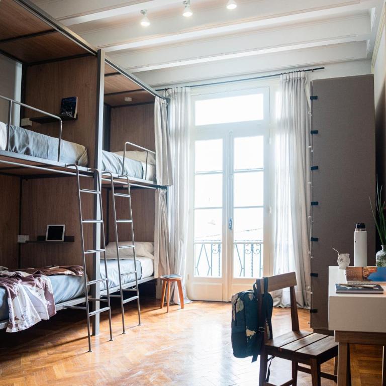 Casa Franca Recoleta Hostel Boutique - Cama en habitación compartida mixta de 6 camas - 6