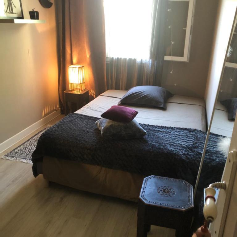 Charmante chambre privée 5/10 mn du CentreVille/Port-Jardin/Parking - Habitación Doble Estándar con ventilador - 6