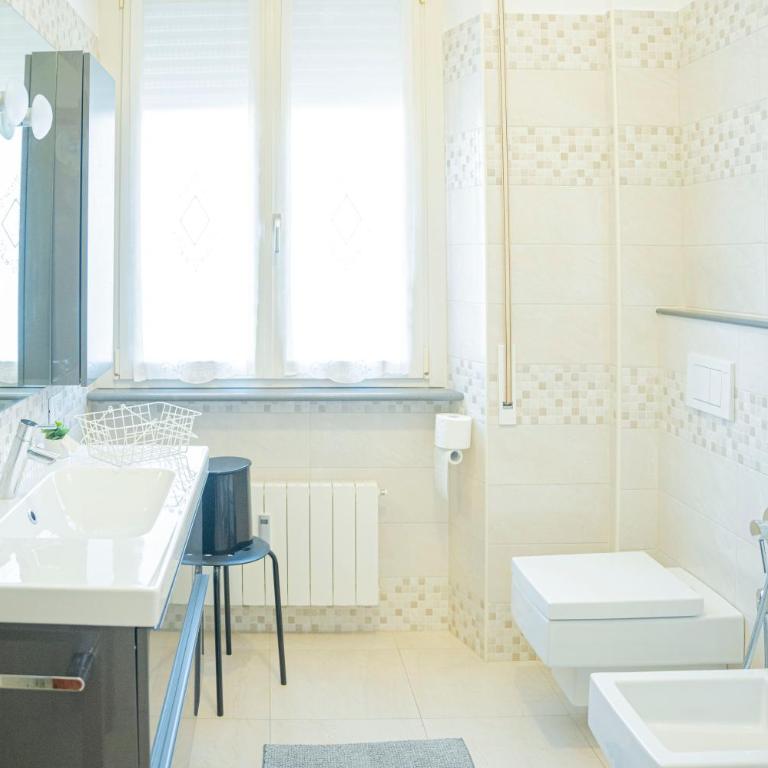 076 - Casa La Libreria, Centro città di Chiavari, 500 metri da mare e spiagge - 2 CAMERE DA LETTO - Appartamento con 2 Camere da Letto - 33