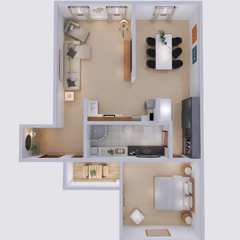 Domus Regola Luxury Apartment - Appartamento con 1 Camera da Letto - 45