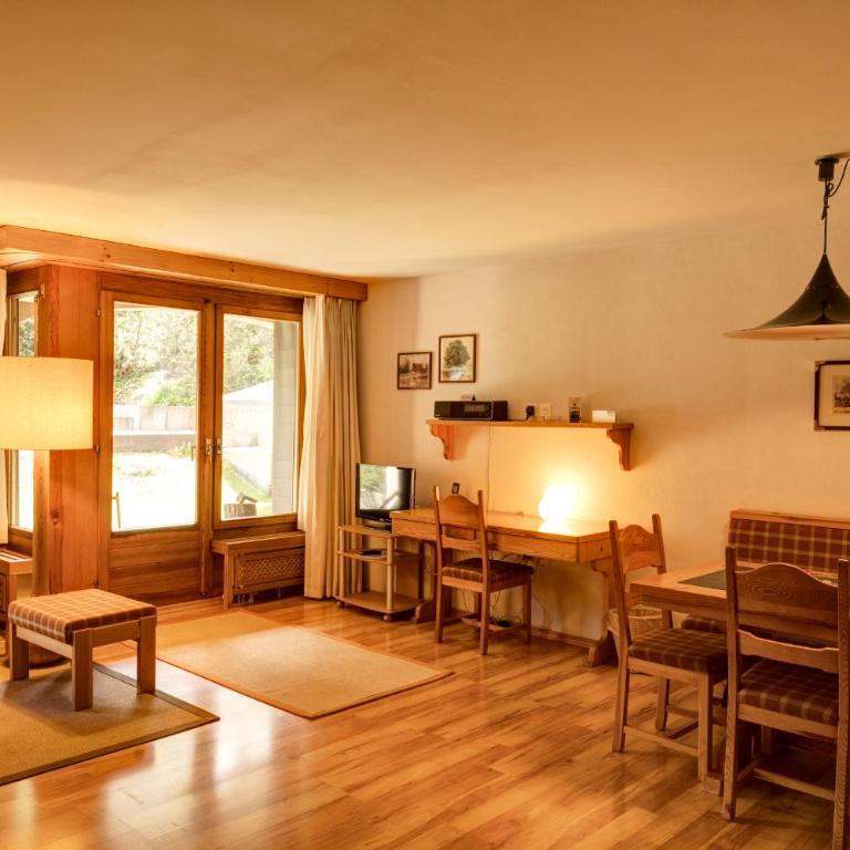Chesa Munteratsch 1-Zimmerwohnung 106 Typ B - Apartment mit Blick auf die Berge - 1