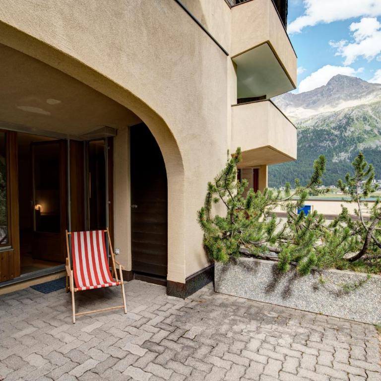 Chesa Munteratsch 1-Zimmerwohnung 106 Typ B - Apartment mit Blick auf die Berge - 16