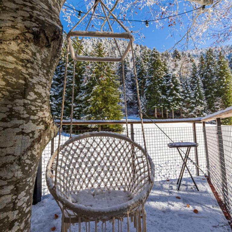 Cabane perchée La Résilience, sur le plateau du Vercors. - Chalet 1 Chambre - 4