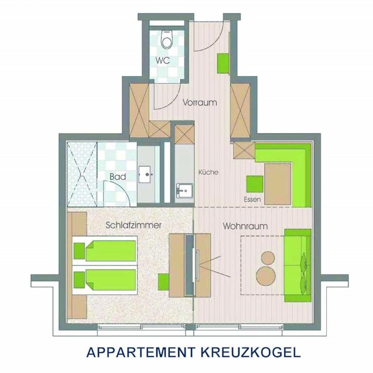 Sendlhofer's - Apartment mit 1 Schlafzimmer (2 Erwachsene) - 3