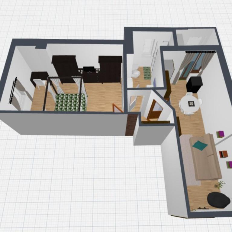 ! Esotico ! Letto baldacchino - Metro 5 min - 50mq - Appartamento con 1 Camera da Letto - 17