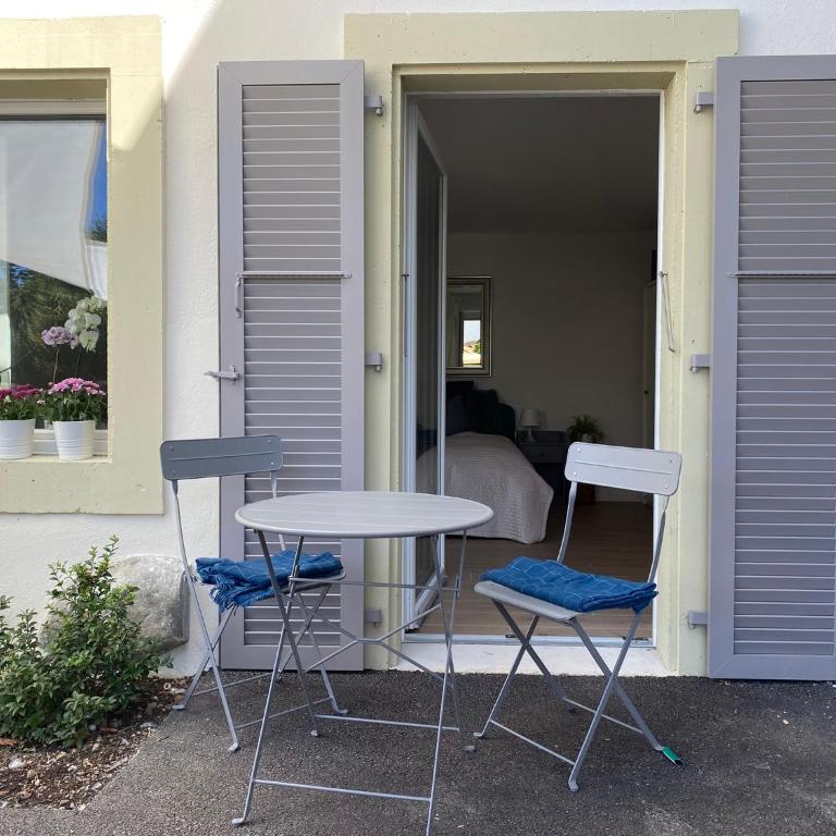 Le Hameau du Montchervet - Doppelzimmer mit Gartenblick - 6