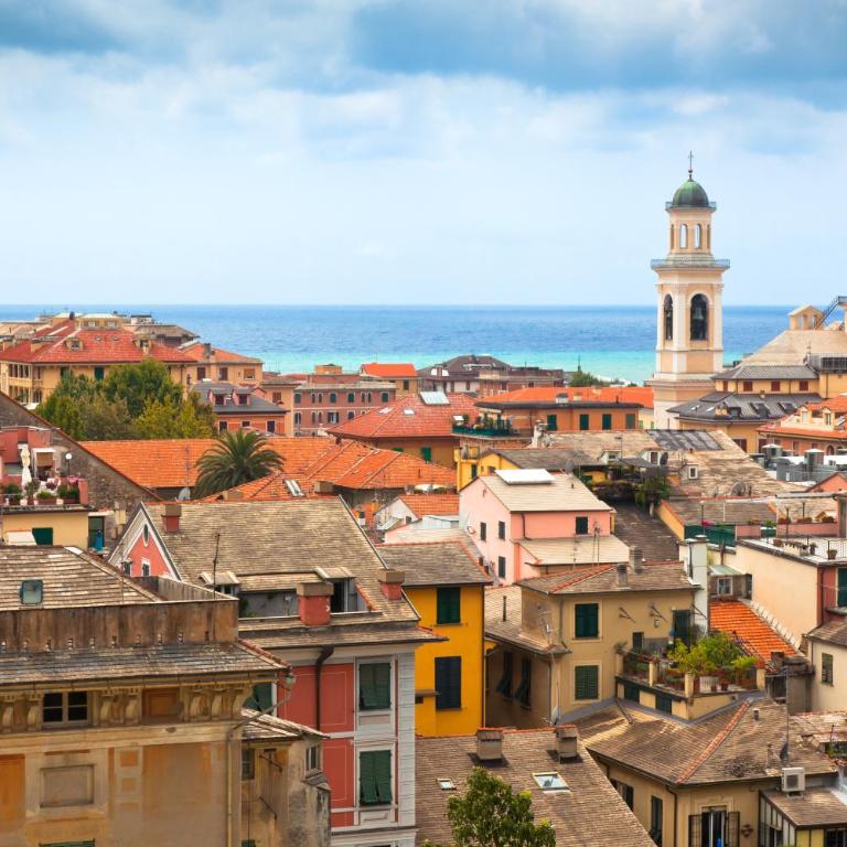 076 - Casa La Libreria, Centro città di Chiavari, 500 metri da mare e spiagge - 2 CAMERE DA LETTO - Appartamento con 2 Camere da Letto - 3