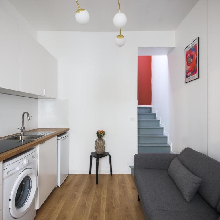 4#Duplex 2 Pers#Paris 15#Commerce#AC - Apartment mit 1 Schlafzimmer - 2