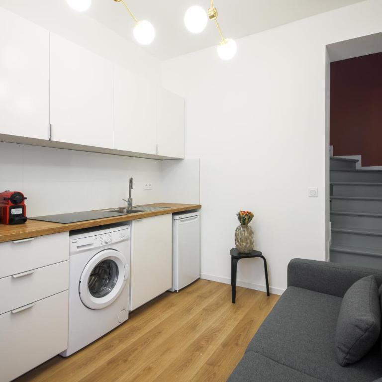 4#Duplex 2 Pers#Paris 15#Commerce#AC - Apartment mit 1 Schlafzimmer - 4
