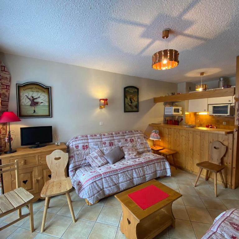 Studio cosy avec balcon et WIFI proche des pistes du Linga - FR-1-693-82 - Studio - 1