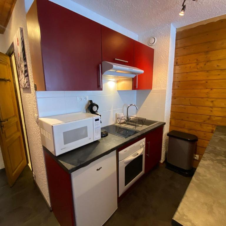 Studio cosy proche télécabine Linga, parking inclus - FR-1-693-89 - Studio - 4