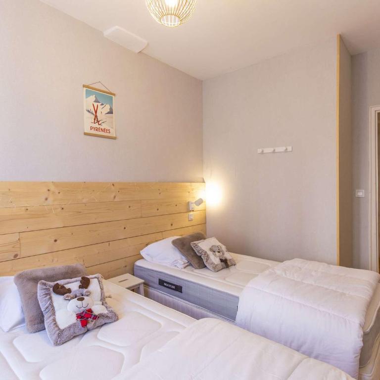 Appartement rénové 4-6 pers, centre-ville Cauterets avec balcon et wifi, à 600m des pistes - FR-1-401-249 - Appartement - 8