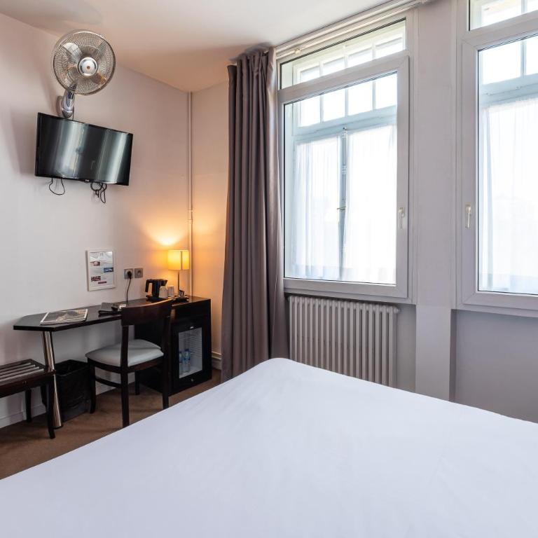 Hôtel Le Mondon Metz - Chambre Double Classique - 11