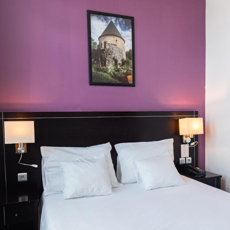 Hôtel Le Mondon Metz - Chambre Double Classique - 8
