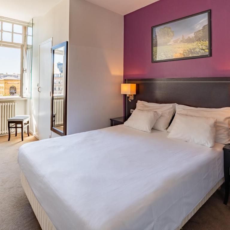 Hôtel Le Mondon Metz - Chambre Double Confort - 1