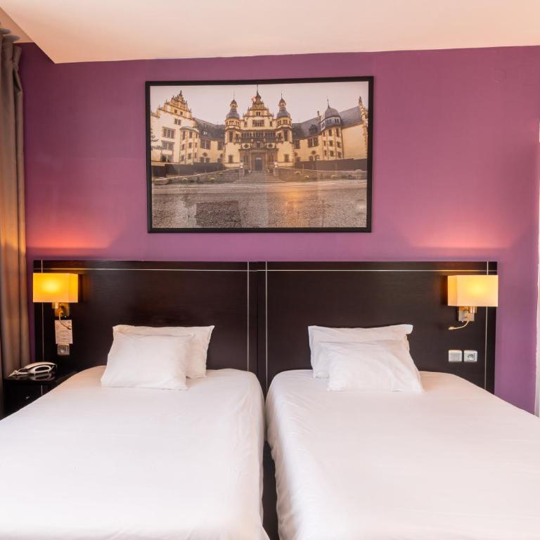 Hôtel Le Mondon Metz - Chambre Lits Jumeaux Confort - 3