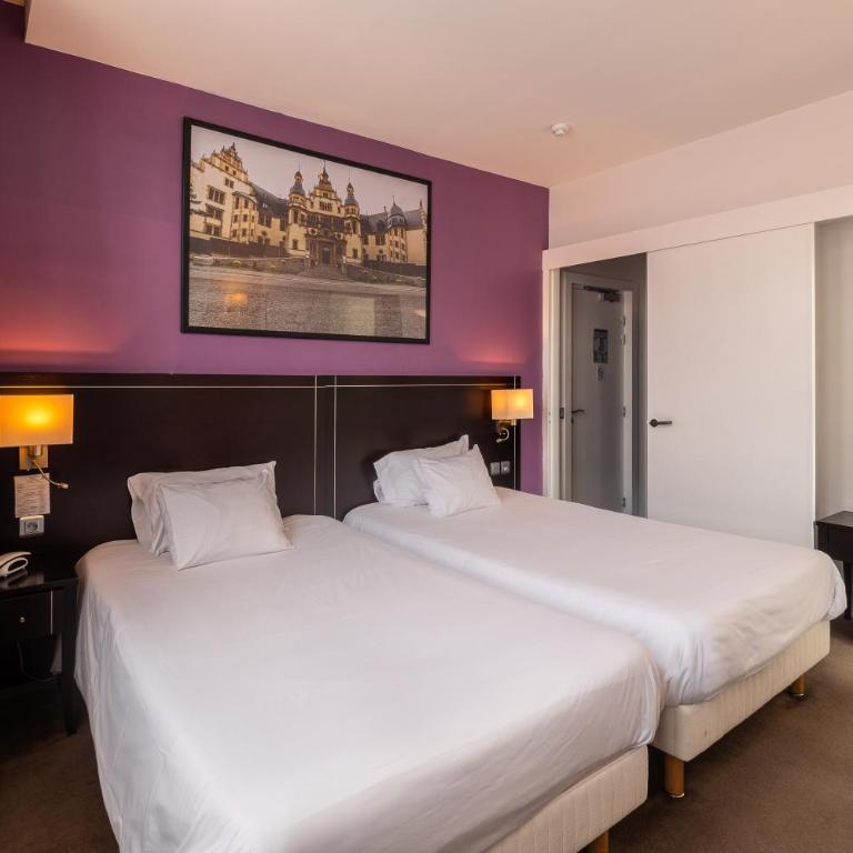 Hôtel Le Mondon Metz - Chambre Lits Jumeaux Confort - 8