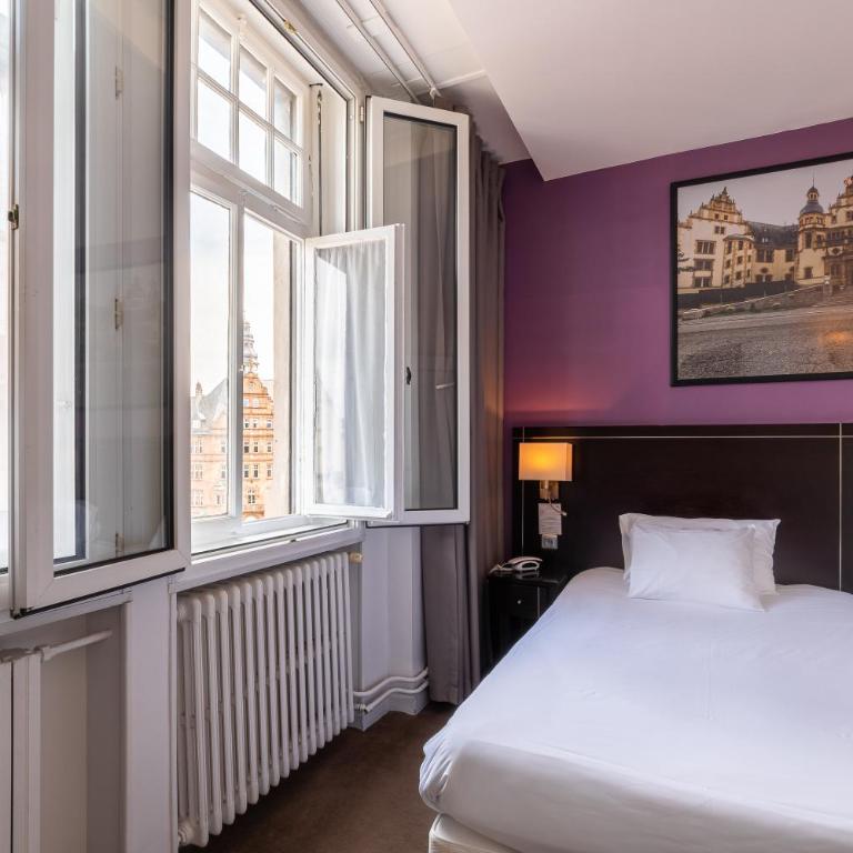 Hôtel Le Mondon Metz - Chambre Lits Jumeaux Confort - 12