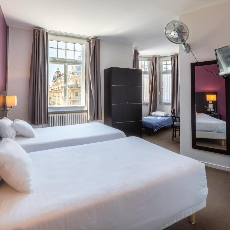 Hôtel Le Mondon Metz - Chambre Lits Jumeaux Confort - 6