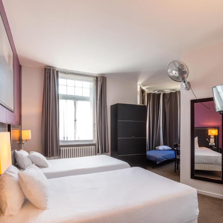 Hôtel Le Mondon Metz - Chambre Lits Jumeaux Confort - 16