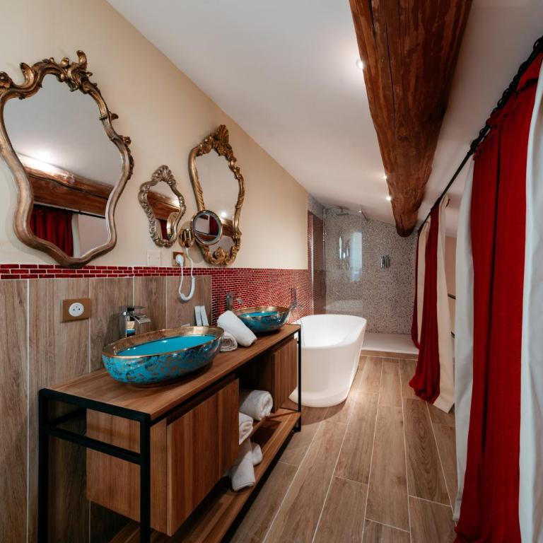 Le Clos Violette et Le 11 D'Aglaé - Appart' Hôtel de Charme Design de Luxe - Apartment mit Terrasse - 4