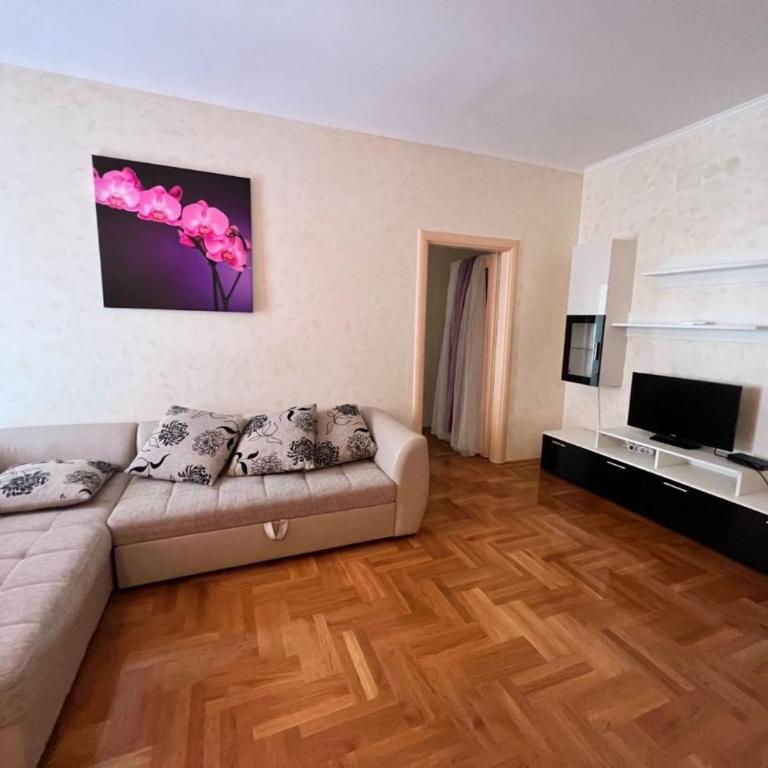 Просторная квартира в Петровце с видом на море - Two-Bedroom Apartment - 2