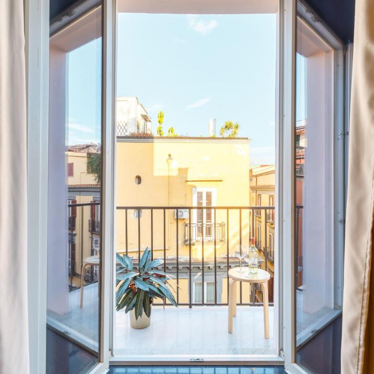 Dimora Doria d'Angri - Camera Matrimoniale Deluxe con Vista Mare Laterale - 11