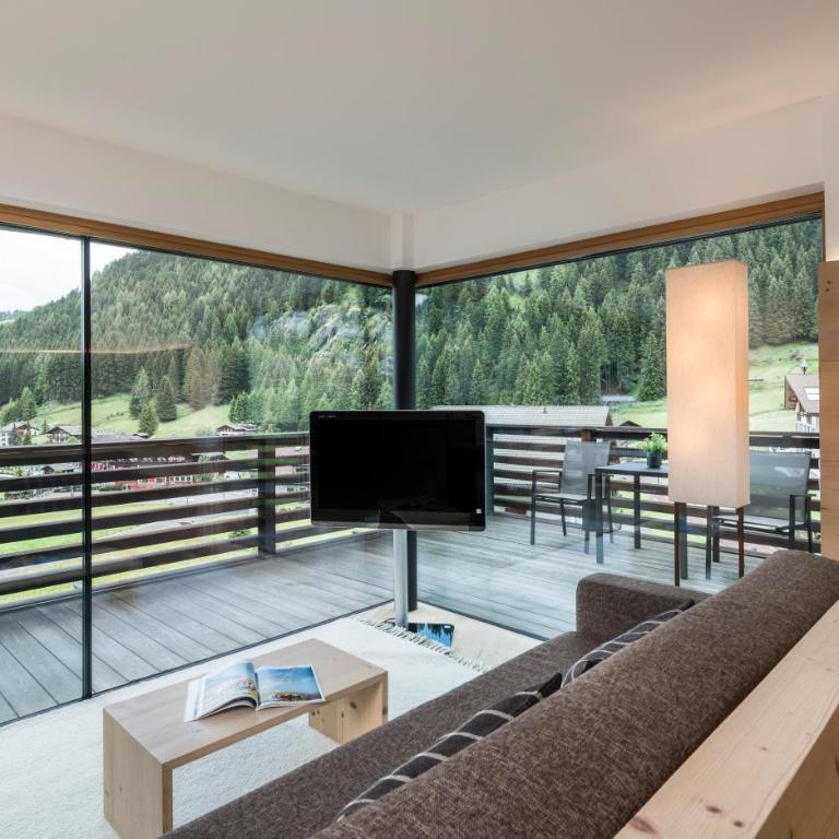 Saleghes Dolomites Residence - Appartamento Deluxe con 1 Camera da Letto con balcone o giardino - 4