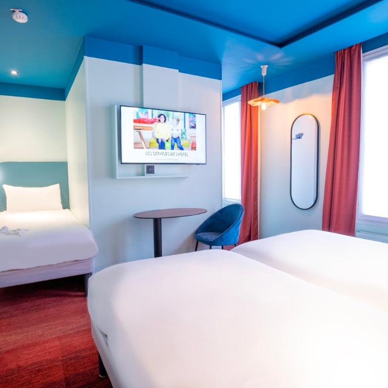 Ibis Styles Paris Batignolles - Chambre Standard Avec Trois Lits Simples - 12