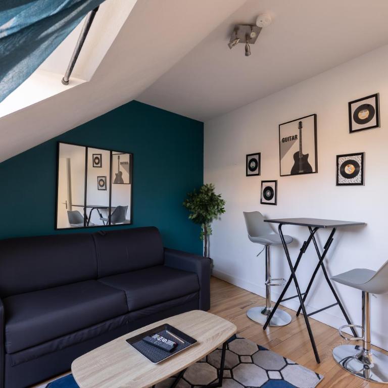 L'appart K-BANE- Wifi Fibre- Checkin auto- 2 pers - Appartement 1 Chambre - 4