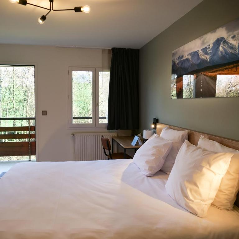 Motel 991 - Chambre Double - Vue sur Montagne - 1
