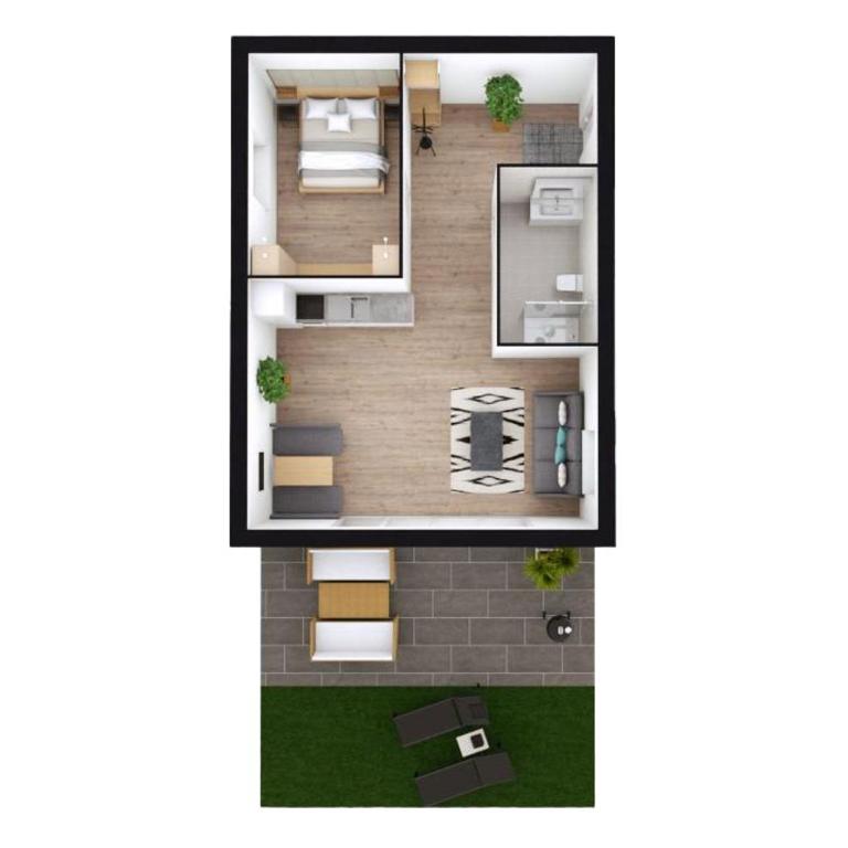 Bergmadl Apartments - Apartment mit 1 Schlafzimmer - 2