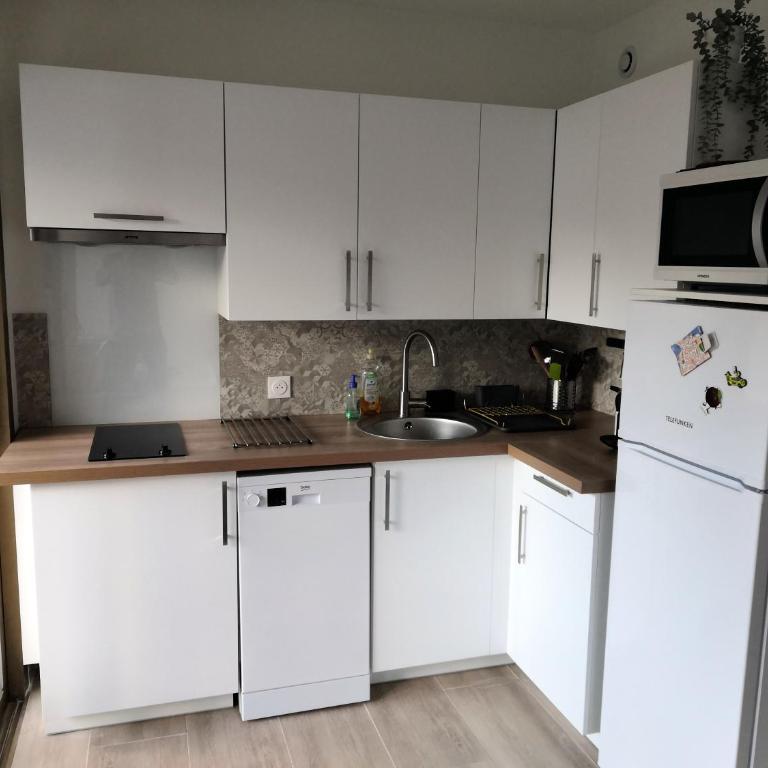 Deux pièces climatisé avec balcon Vieil Antibes - Appartement - 12