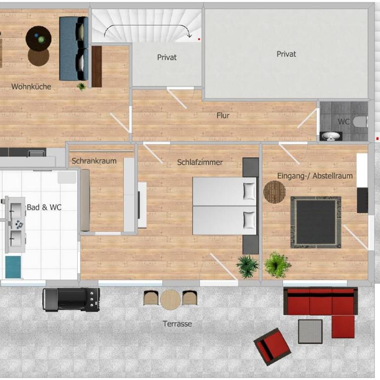 Appartement FELIX - Apartment mit Terrasse - 11