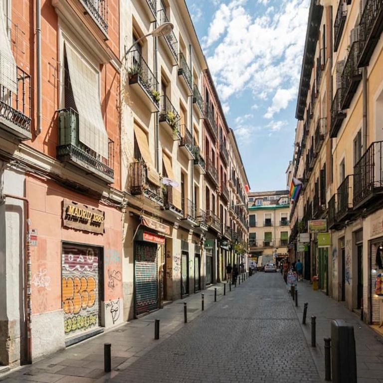 Espíritu Santo, comodidad para 2 en Malasaña - Apartment mit 1 Schlafzimmer - 14