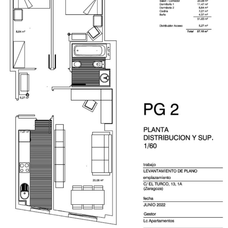 Apartamento Calle Turco 13 - Apartamento de 2 dormitorios - 3