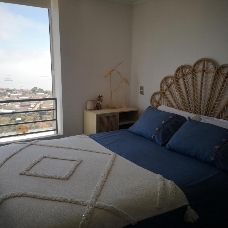 Depto Valparaíso con Vista al Mar y a la Bahía de Valparaíso - Three-Bedroom Apartment - 16