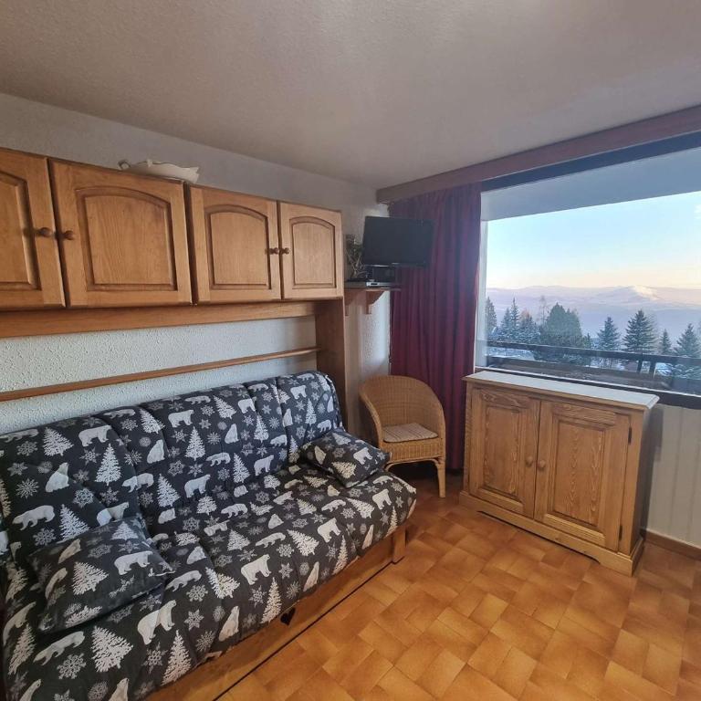 Studio cosy 4 pers avec balcon sud, centre station, animaux admis - Saint-Michel-de-Chaillol - FR-1-393-4 - Studio - 1