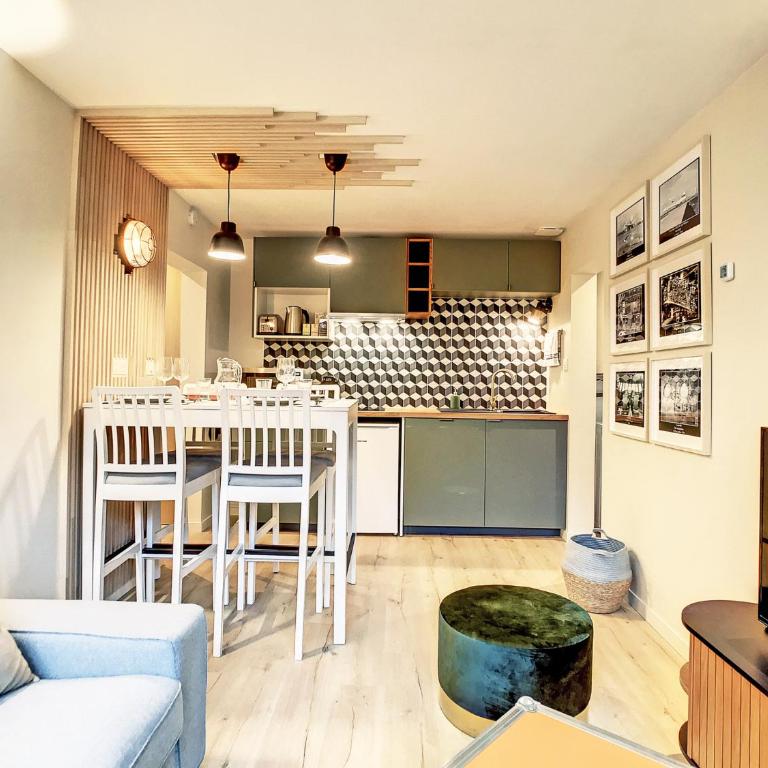 Appartement Ancely tout neuf déco aéro - parking gratuit - Proche Blagnac - Apartment mit 2 Zimmern - 39
