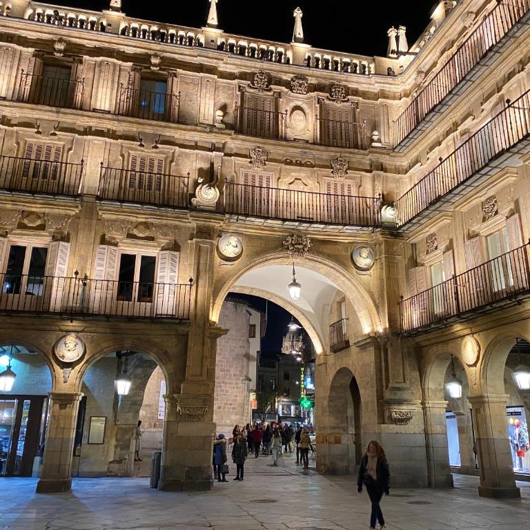 Plaza Mayor Salamanca con 2 balcones a la misma Plaza Mayor - Apartamento Estándar - 25