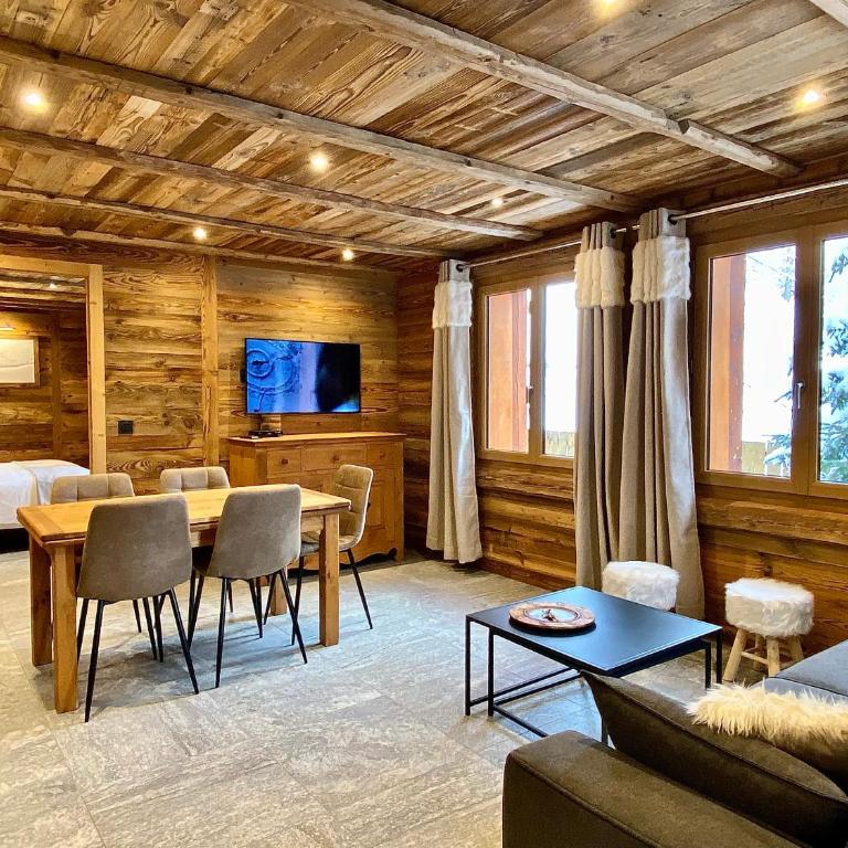 Chalet Les Cocales - Séjour et nuitées - Appartement Pin Cembro - Appartement 2 Chambres - 7