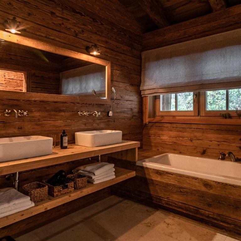 ChaletWK - Luxury old wood mountain chalet in a sunny secluded location with gym, sauna & whirlpool - Villa Deluxe - 19