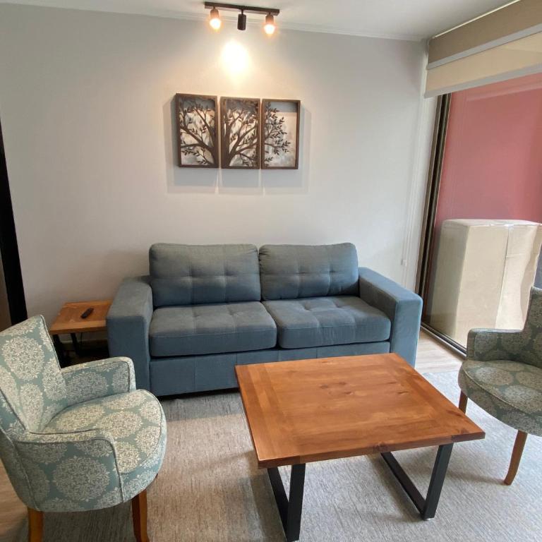 Departamento Pucón, Piscinas, Quincho y Terraza. - Two-Bedroom Apartment - 6