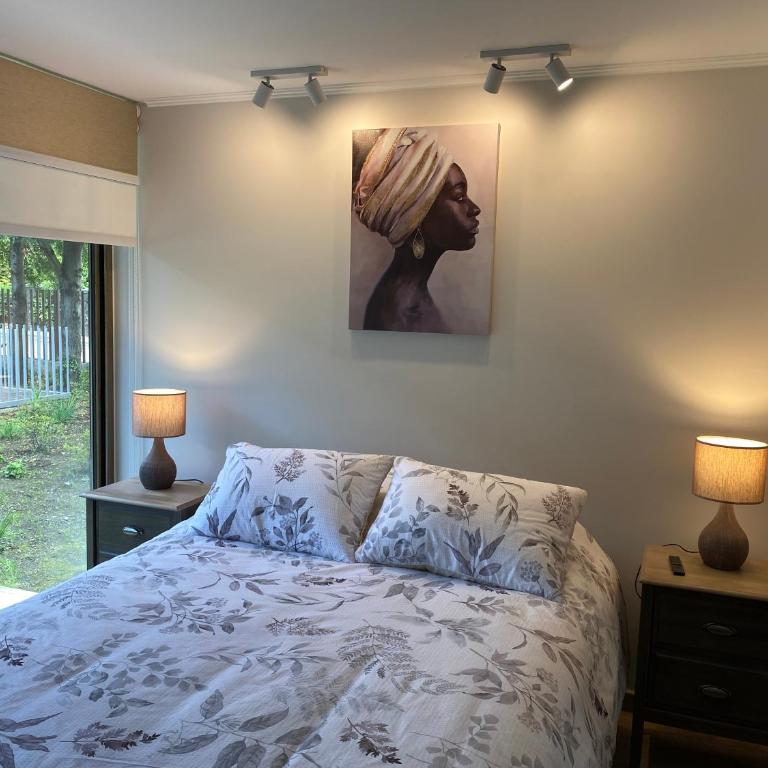 Departamento Pucón, Piscinas, Quincho y Terraza. - Two-Bedroom Apartment - 10