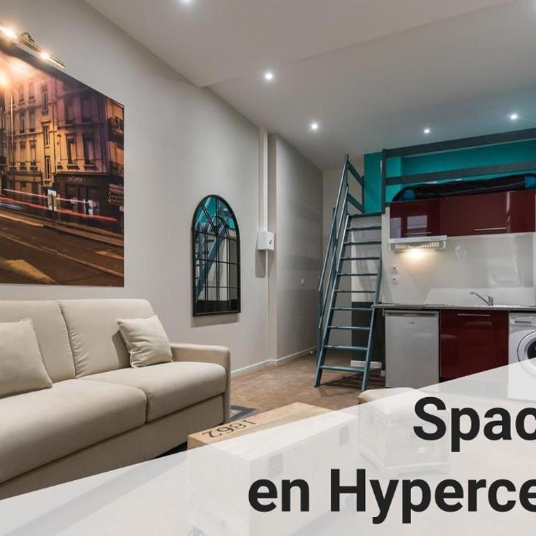 Centre/Place Jaurès * Studios MyCityHome * Mezzanine - Studio - 15