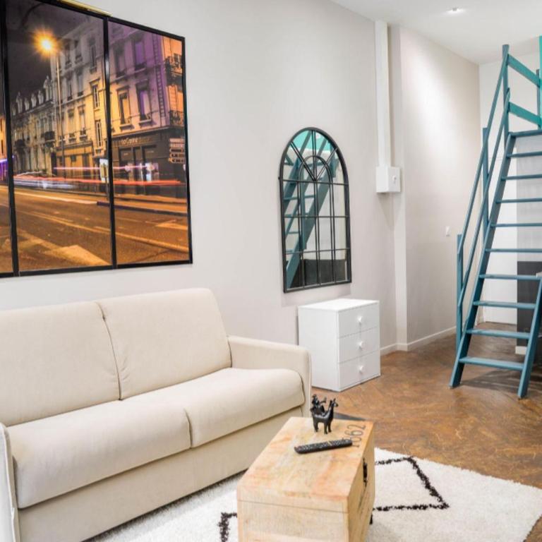 Centre/Place Jaurès * Studios MyCityHome * Mezzanine - Studio - 7