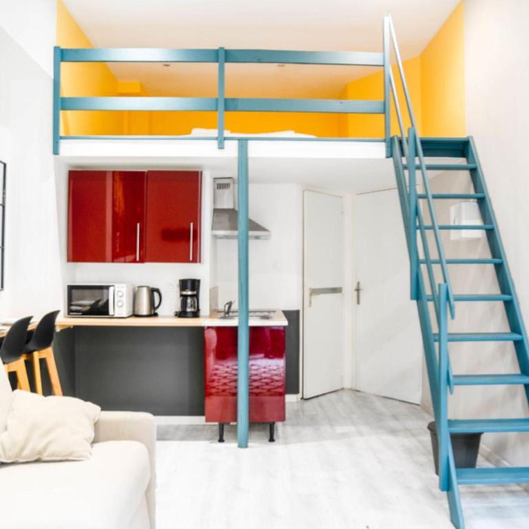 Centre/Place Jaurès * Studios MyCityHome * Mezzanine - Studio - 13