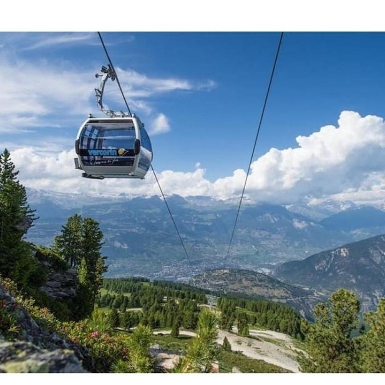 Vacances en tout tranquillité à Vercorin - Apartment mit Blick auf die Berge - 43