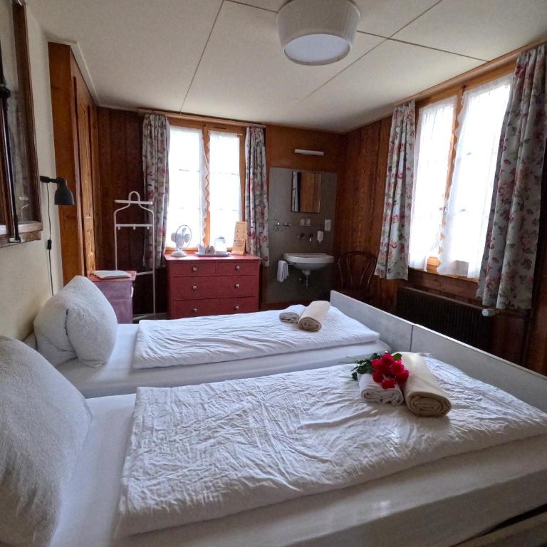 Edelweiss Lodge - Zweibettzimmer mit Gemeinschaftsbad - 3